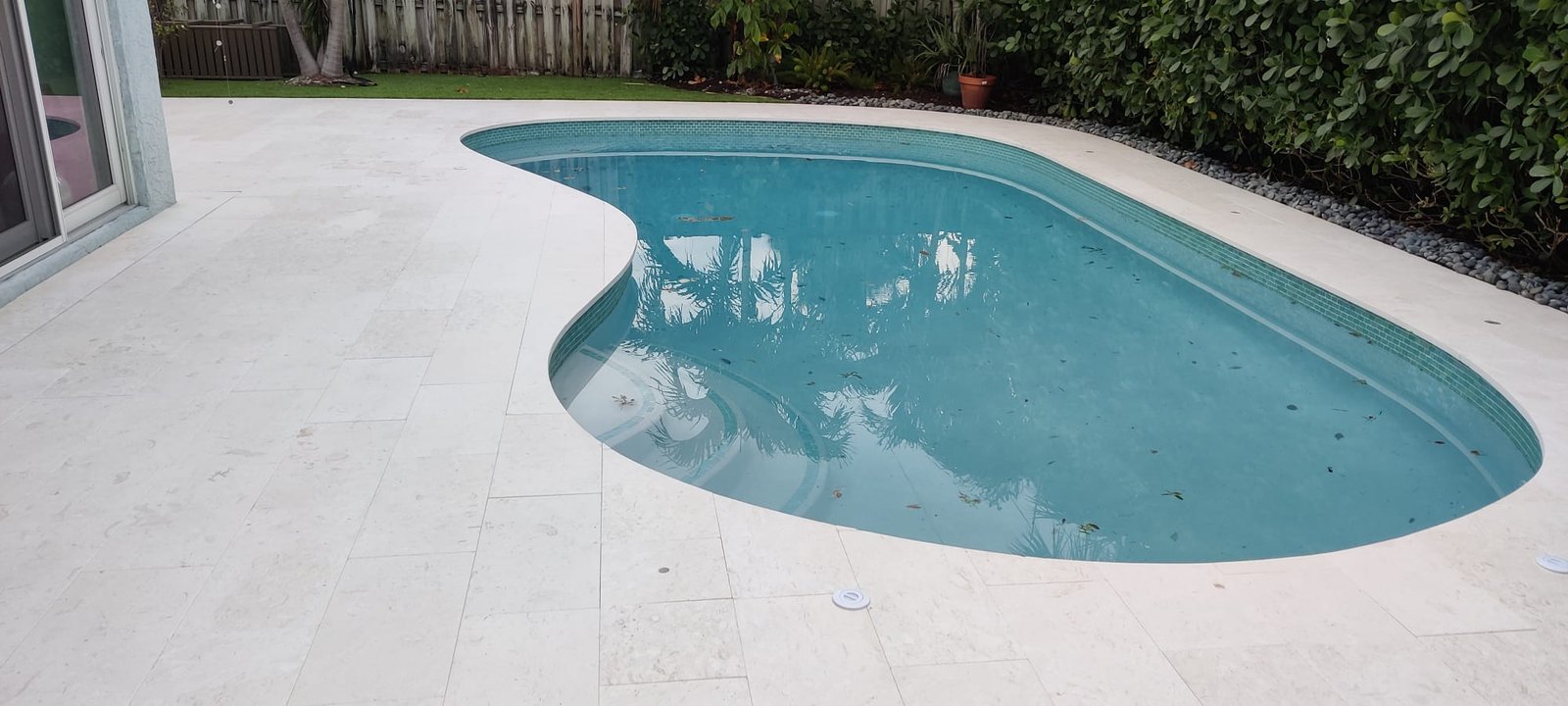 Paver sealing gloss finish before and after